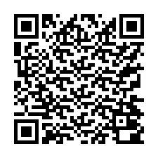 QR kód a telefonszámhoz +17374000254