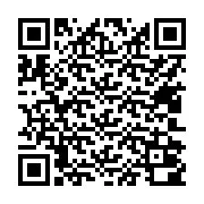 Kode QR untuk nomor Telepon +17402000013