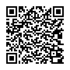 QR код за телефонен номер +17402000020