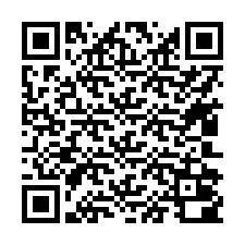 QR код за телефонен номер +17402000041