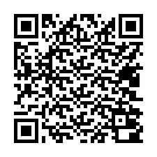 Kode QR untuk nomor Telepon +17402000473