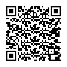 QR-Code für Telefonnummer +17402000483