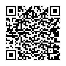 Codice QR per il numero di telefono +17402001812