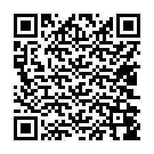 QR-Code für Telefonnummer +17402046079