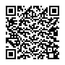 QR kód a telefonszámhoz +17402140134