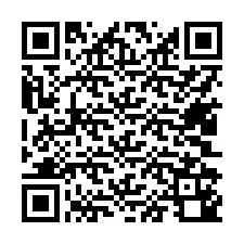 QR-koodi puhelinnumerolle +17402140137