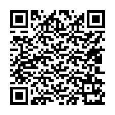 QR-код для номера телефона +17402171559