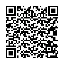 QR Code สำหรับหมายเลขโทรศัพท์ +17402173520