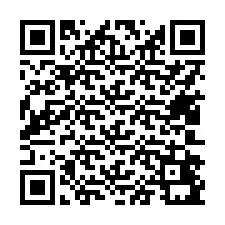 QR код за телефонен номер +17402491017