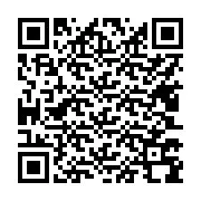 QR код за телефонен номер +17403798162