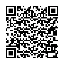 QR код за телефонен номер +17403930845