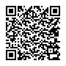 QR kód a telefonszámhoz +17405132606