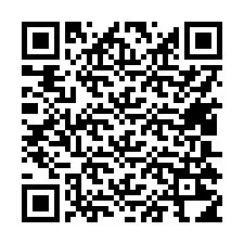 QR kód a telefonszámhoz +17405214257