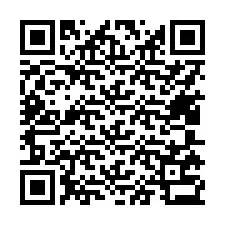 Codice QR per il numero di telefono +17405733107