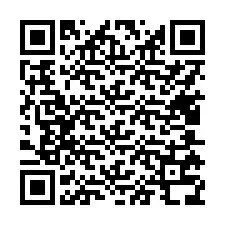 Kode QR untuk nomor Telepon +17405738086