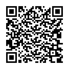 QR Code pour le numéro de téléphone +17406208020