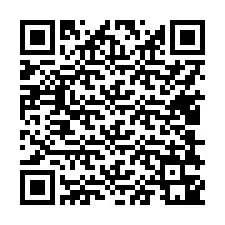 QR-Code für Telefonnummer +17408341496