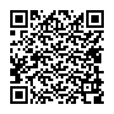 Kod QR dla numeru telefonu +17409908156