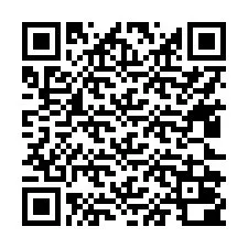 Kod QR dla numeru telefonu +17422000000