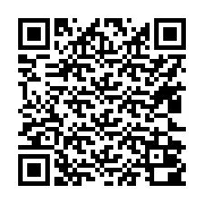 Kod QR dla numeru telefonu +17422000001