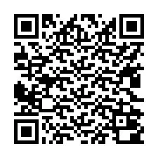 Código QR para número de telefone +17422000020