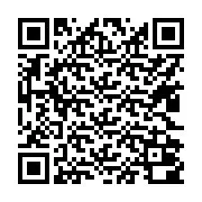 QR-kood telefoninumbri jaoks +17422000021