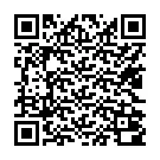 Código QR para número de telefone +17422000029