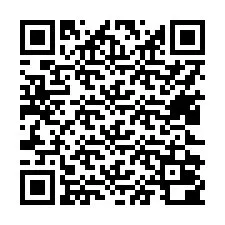 QR kód a telefonszámhoz +17422000047