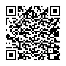 QR Code pour le numéro de téléphone +17422000049