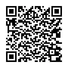 Código QR para número de teléfono +17432000020