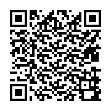 QR-koodi puhelinnumerolle +17439990205