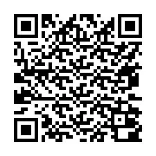 QR-код для номера телефона +17472000014