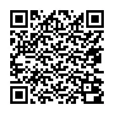 QR код за телефонен номер +17472000028