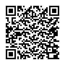 QR kód a telefonszámhoz +17472000066