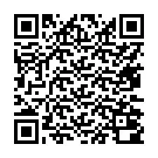 QR Code pour le numéro de téléphone +17472000146