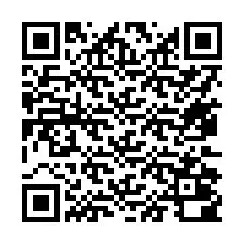 QR-code voor telefoonnummer +17472000149