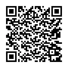 QR kód a telefonszámhoz +17472001385