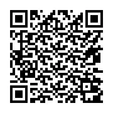 QR-код для номера телефона +17472001441