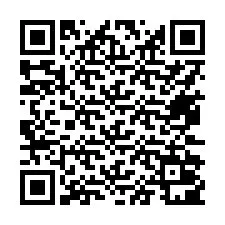電話番号のQRコード +17472001467