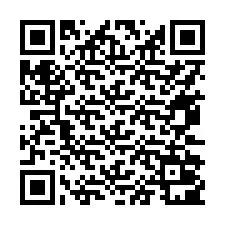 QR kód a telefonszámhoz +17472001470