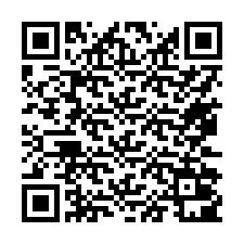 QR-koodi puhelinnumerolle +17472001479