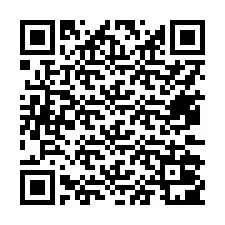 QR-код для номера телефона +17472001817