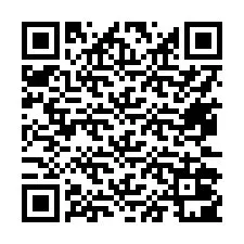 QR-код для номера телефона +17472001827