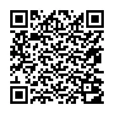 QR-код для номера телефона +17472002161