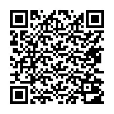 電話番号のQRコード +17472002166