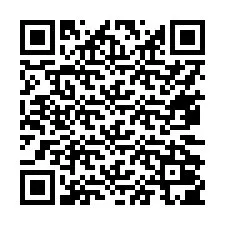 QR kód a telefonszámhoz +17472005288