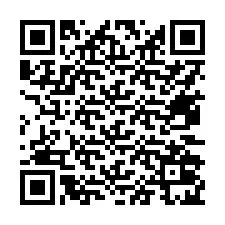 Código QR para número de teléfono +17472025983