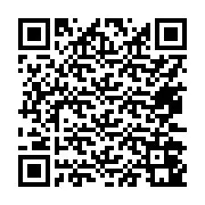 QR-Code für Telefonnummer +17472041877