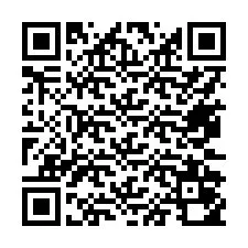 QR Code สำหรับหมายเลขโทรศัพท์ +17472050537