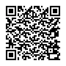 Kod QR dla numeru telefonu +17478030910